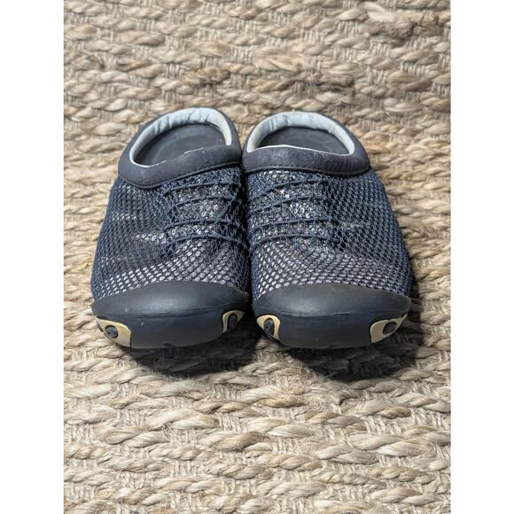 Merrell Womens Clog Kula Slide Breathable Mesh Slip On Mules Navy Blue Size 6 - Picture 4 of 9